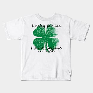 cloverleaf's luck Kids T-Shirt